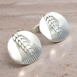 Georg Jensen Estate Cufflinks Sterling Silver 18 Grams GJ39